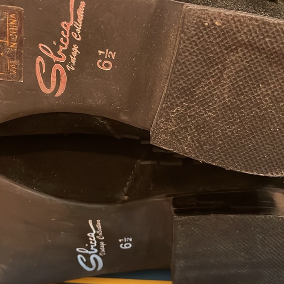 SBICCA FRINGE BOHO/WESTERN BLACK SUEDE KNEE HIGH BOOT LIKE NEW SIZE 6.5 - Picture 11 of 12